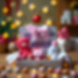 Gift box for newborn with essentials