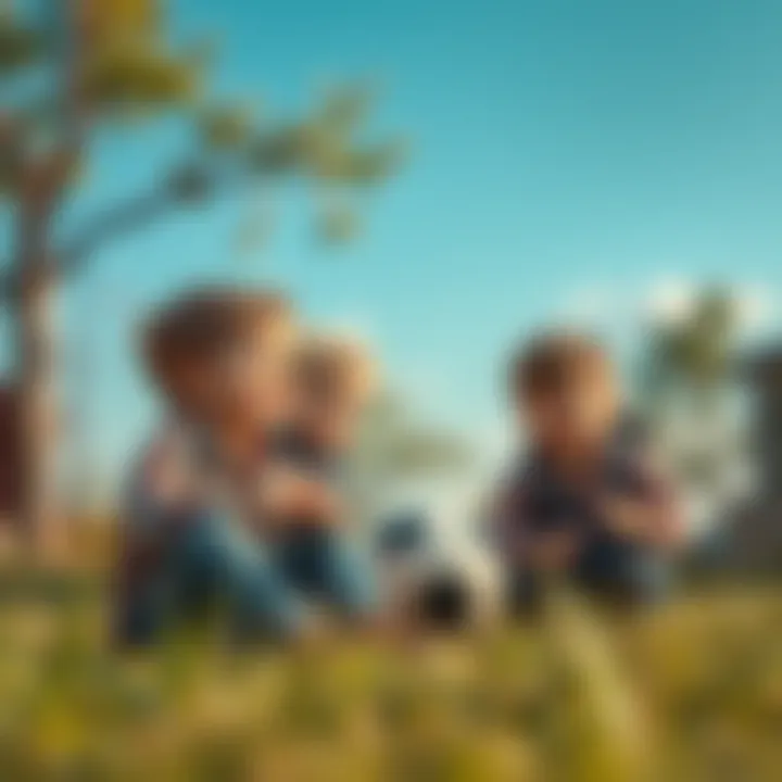 Benefits of Outdoor Play for Boys Group of boys playing outdoors