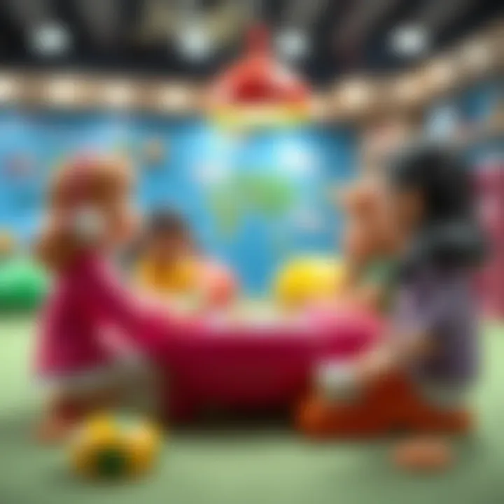 Game for Developing Social Skills Interactive game encouraging social skills among girls