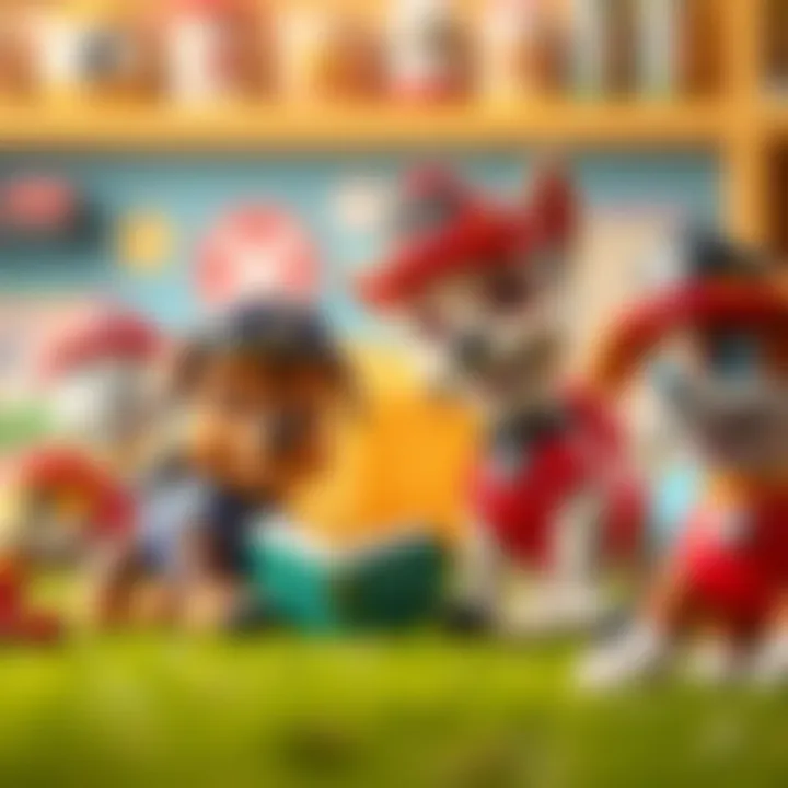Benefits of Paw Patrol Books for Child Development Graphic showing the benefits of Paw Patrol books for child development