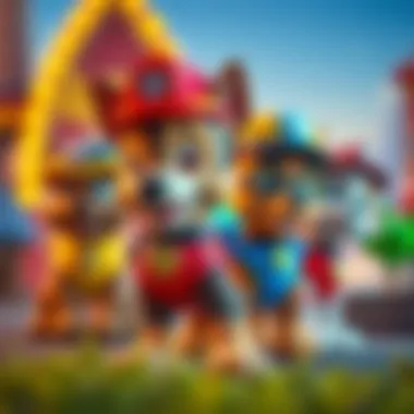 Paw Patrol Characters Inspiring Imagination Visual representation of Paw Patrol characters inspiring creativity