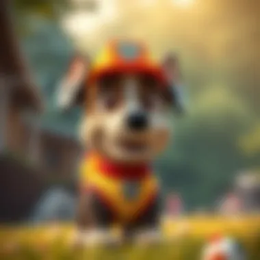 Marshall showcasing bravery and friendship