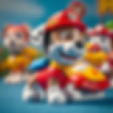 Educational toys inspired by Marshall