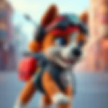 Skye: The Fearless Aerial Hero Insightful look at Skye, the aerial pup