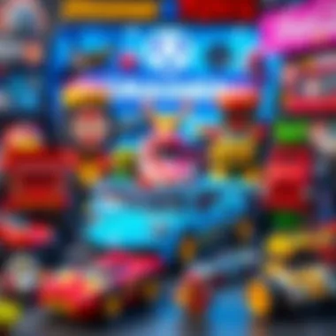 Popular Smasher toy brands displayed with their innovative designs.