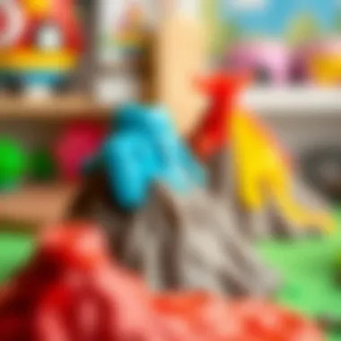 Educational benefits of colorful volcano toys in classrooms