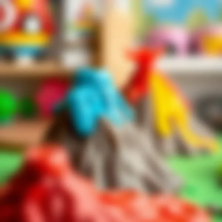 Educational benefits of colorful volcano toys in classrooms