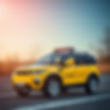 Safety standards and features of the Samy Discovery 4x2 electric car.