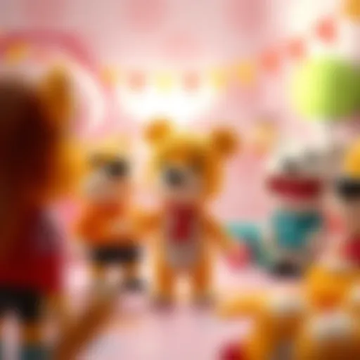 Visual representation of the engaging character dynamics in the Yellow Bear animated series