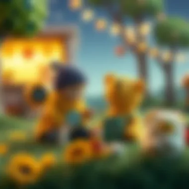 Imagination and Creativity Inspired by Yellow Bear Illustration showing children's imagination and creativity sparked by the Yellow Bear series