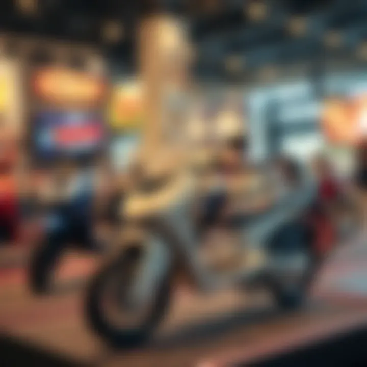 Innovative scooter design on display