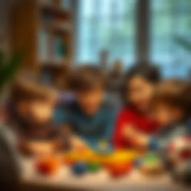 Quality Time: Parents and Kids Playing Together Parents playing games with children