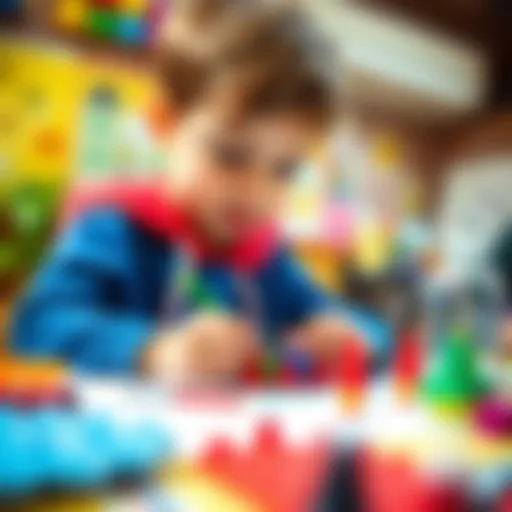 Creative art activity for kids