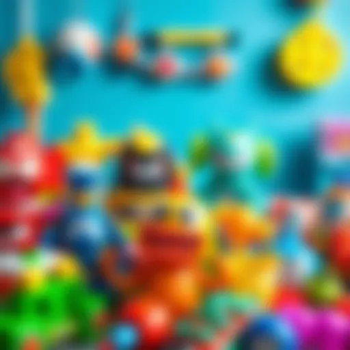 A colorful collection of Smasher toys showcasing variety and engagement.