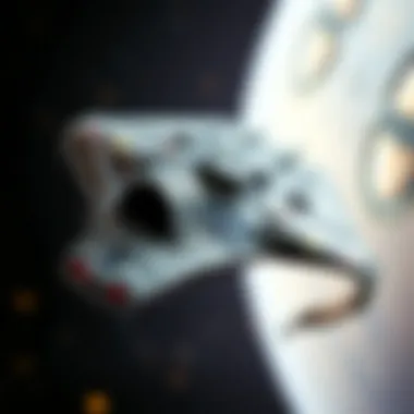 Iconic Star Wars spaceship design