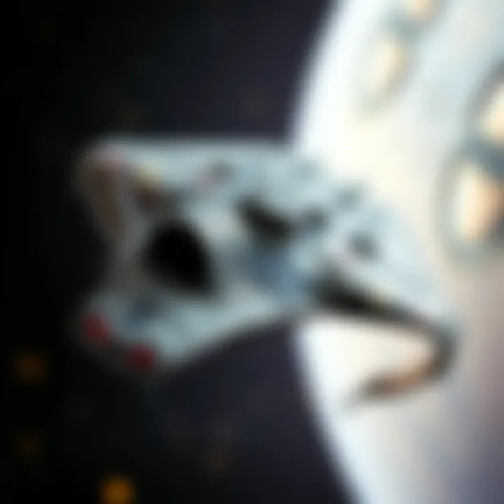 Iconic Star Wars spaceship design