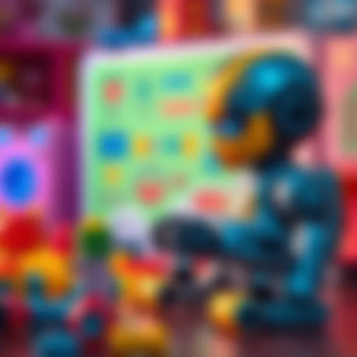 Technological toys promoting creative play and motor skills