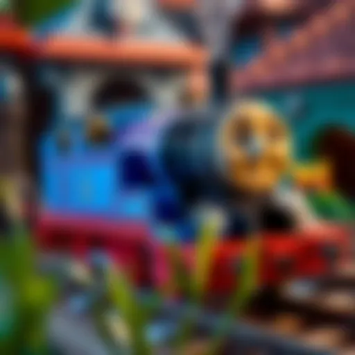 Interactive Play with Thomas and Friends Thomas and Friends engaging in a fun play scenario