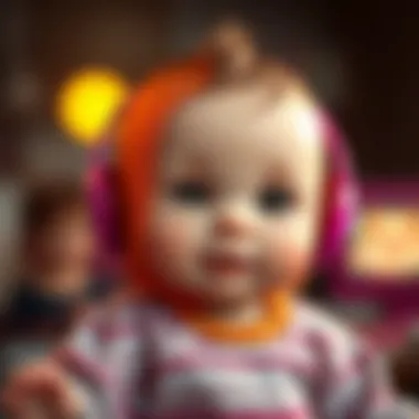 Utilization of virtual babies in educational settings