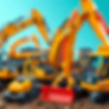 Variety of remote control excavators showcased